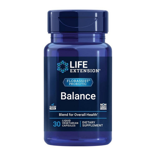 FlorAssit Probiotic 30 Liquid Veg Caps by Life Extension