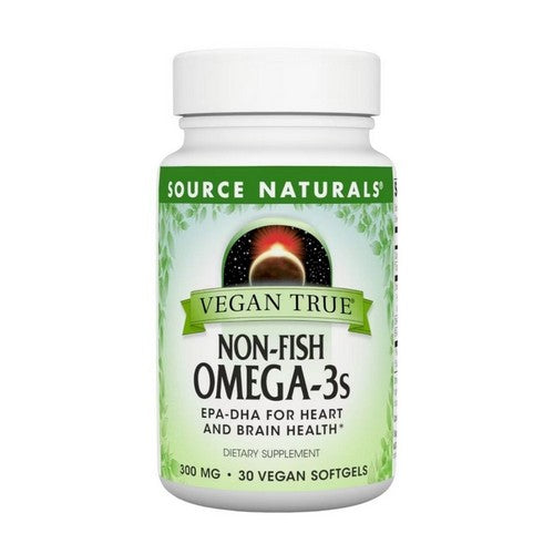 Vegan True Omega-3s 30 Softgels by Source Naturals