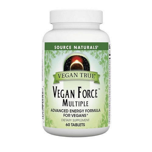 Vegan True Vegan Force Multiple 60 Tabs by Source Naturals