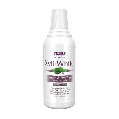 Xyliwhite Neem & Tea Tree Mouthwash 16 Oz by Now Foods
