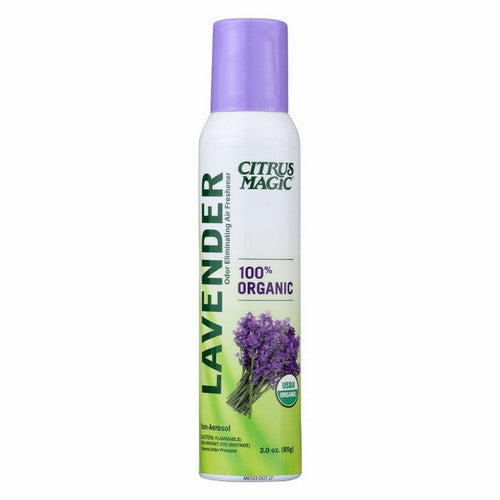 Air Freshener Organic Lavender Eucalyptus 3.5 Oz by Citrus Magic