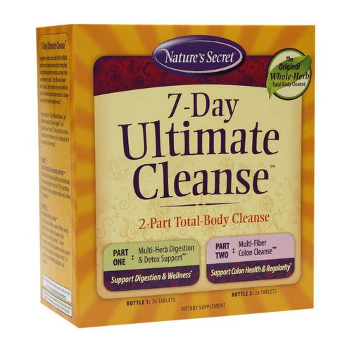 7-Day Ultimate Cleanse 2-Part Total Body Cleanse 1 Kit by Nature's Secret