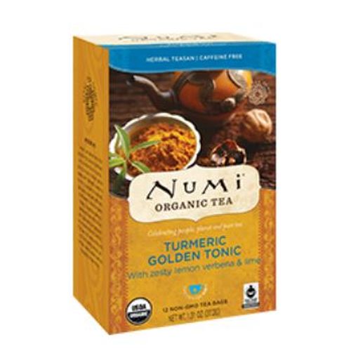 Turmeric Tea Golden Tonic 12 Bags by Numi Tea