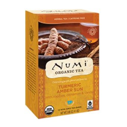 Turmeric Tea Amber Sun 12 Bags by Numi Tea