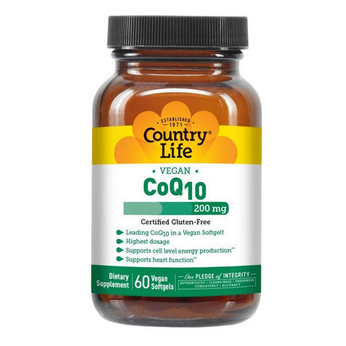 CO Q 10 60 Softgels by Country Life