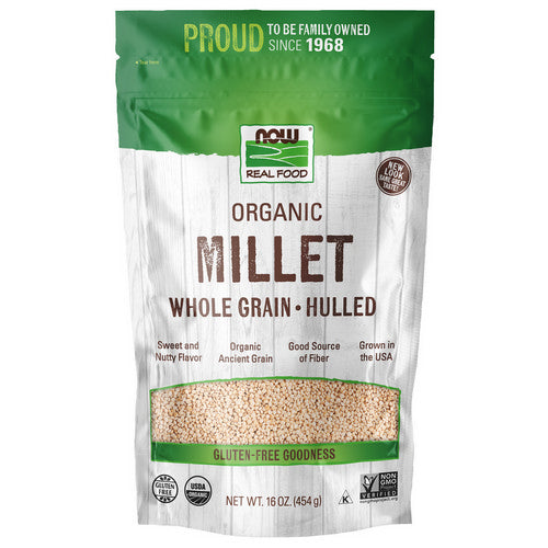 Organic Millet 16 oz by Now Foods