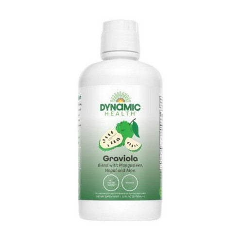 Soursop Graviola Blend Mangosteen Nopal And Aloe 32 Oz by Dynamic Health Laboratories