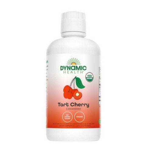 Organic Tart Cherry Concentrate 32 Oz by Dynamic Health Laboratories