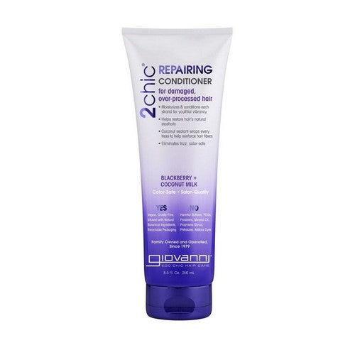 2Chic Blackberry & Coconut Milk Repair Conditioner 8.5 Oz by Giovanni Cosmetics