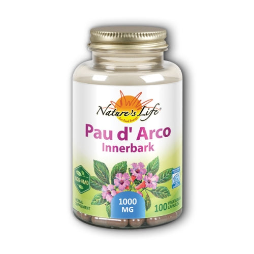 Pau D'Arco 100 Caps by Nature's Life