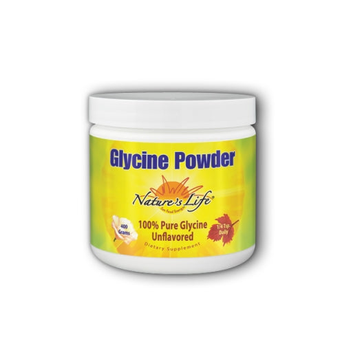 Glycine Powder 400 grams by Nature's Life