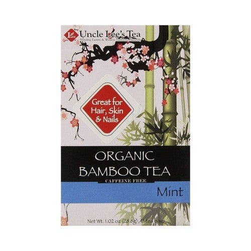 Organic Bamboo Tea Mint Mint 18 Bags by Uncle Lees Teas