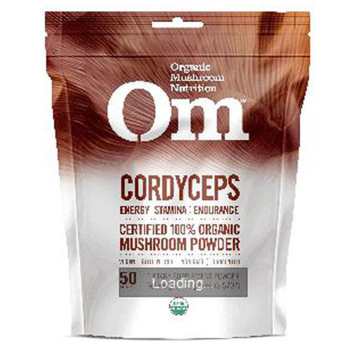 Organic Cordyceps Mushroom Powder 3.57 Oz by Om Mushrooms