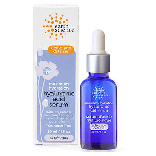 Hyaluronic Acid Serum 1 Oz by Earth Science