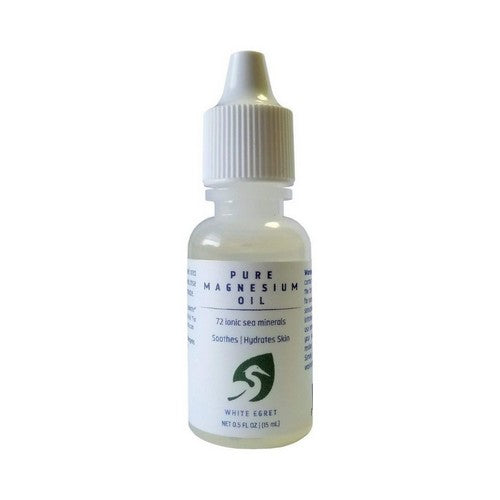 Pure Magnesium Oil 0.5 oz by White Egret