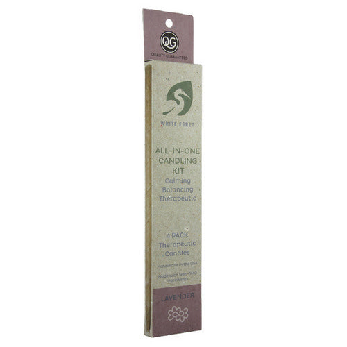 Aromatherapy Ear Candles Lavender 4 Ct by White Egret