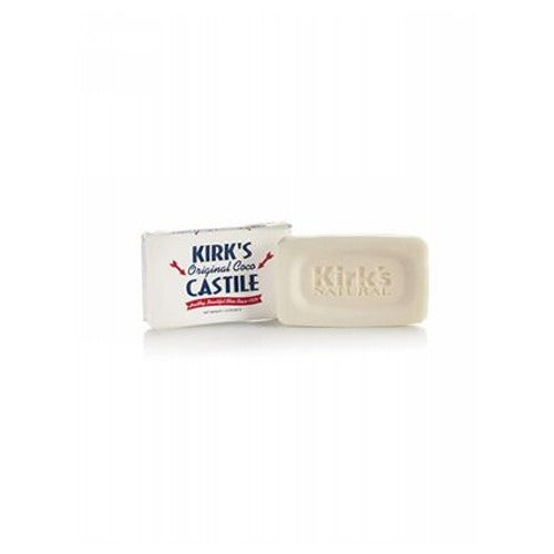 Castile Bar Soap Travel Size Original 1.13 oz by Kirk's Natural Products