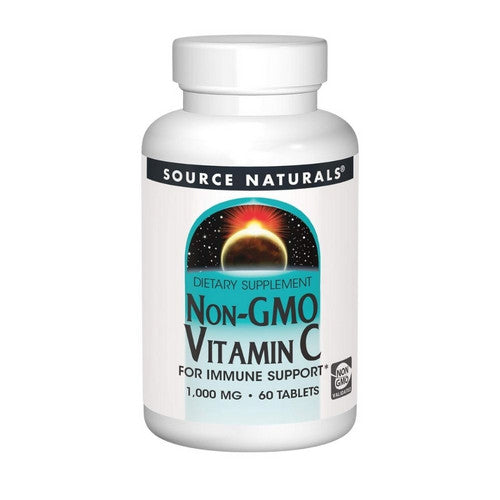 Vitamin C  Non-GMO 60 Tabs by Source Naturals