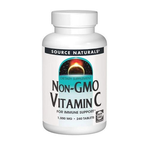 Vitamin C  Non-GMO 240 Tabs by Source Naturals
