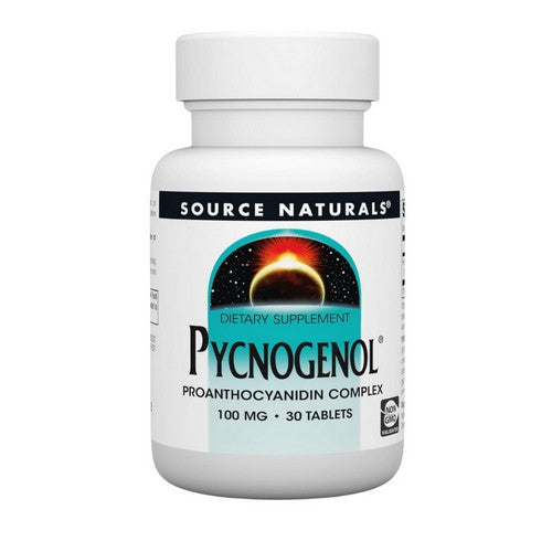 Pycnogenol 90 Tabs by Source Naturals