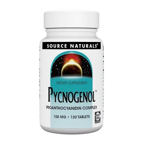 Pycnogenol 120 Tabs by Source Naturals