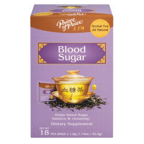 Herbal Tea Blood Sugar 18 Bags by Prince Of Peace