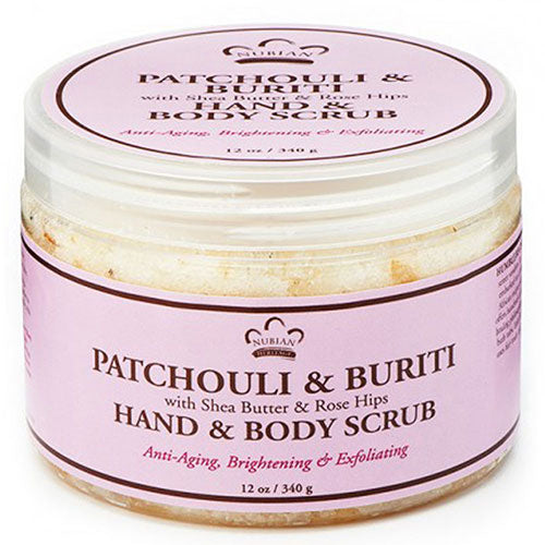 Hand & Body Scrub Patchouli & Buriti 12 oz by Nubian Heritage