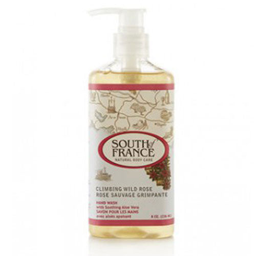 Hand Wash Climbing Wild Rose 8 fl oz by South Of France Soaps