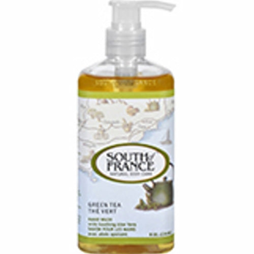 Liquid Soap Green Tea 8 oz by South Of France Soaps