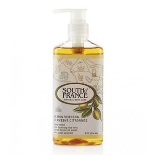 Liquid Soap Lemon Verbena 8 oz by South Of France Soaps