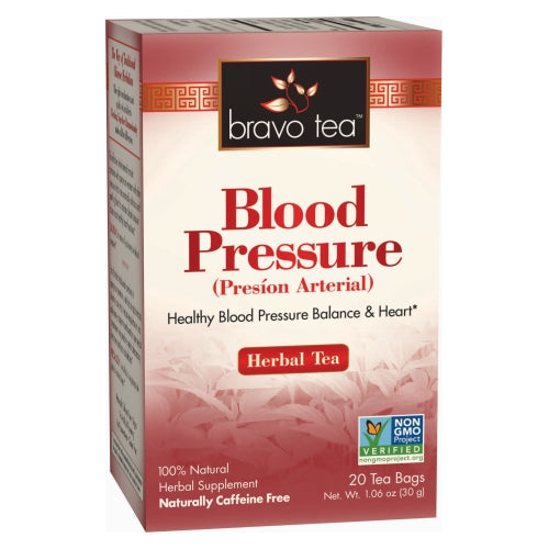 Blood Pressure Herbal Tea 20 Bags by Bravo Tea