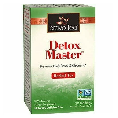 Detox Master Tea 20 Bags by Bravo Tea & Herbs