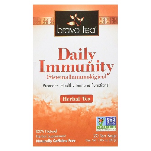Daily Immunity Tea 20 Bags by Bravo Tea & Herbs