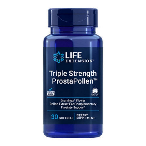 Triple Strength ProstaPollen 30 Soft Gels by Life Extension