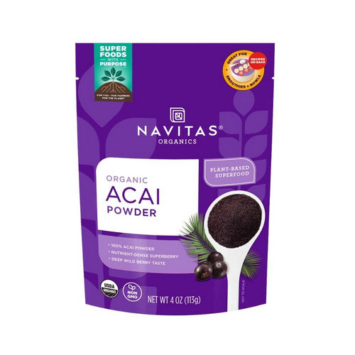 Acai Powder 4 Oz by Navitas Organics