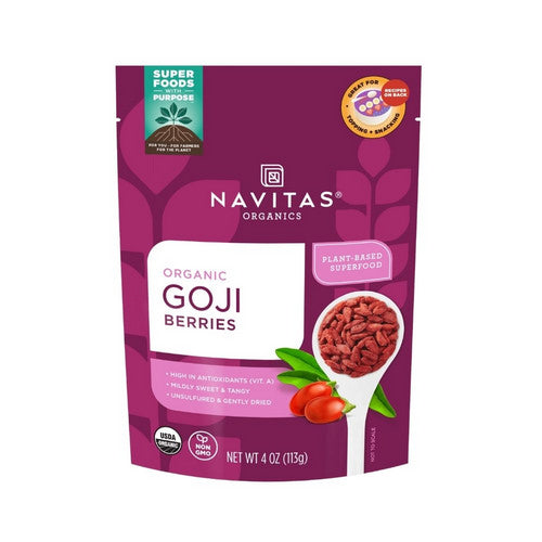 Goji Berry 4 Oz by Navitas Organics
