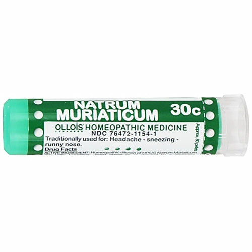 Natrum Muriaticum 30C 80 Peaces (Pellets) by Ollois