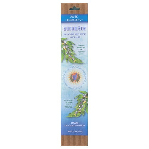 Flower & Spice Incense Musk 1 Count by Auromere