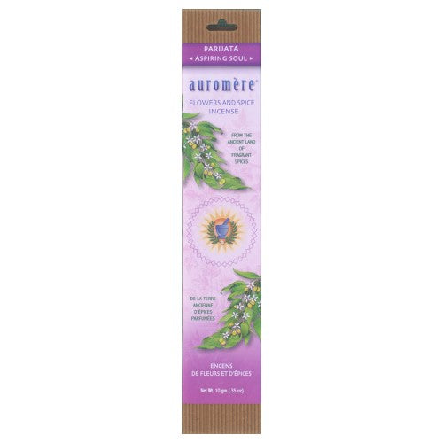 Flower & Spice Incense Parijata 1 Count by Auromere