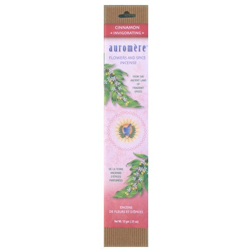 Flower & Spice Incense Cinnamon 1 Count by Auromere