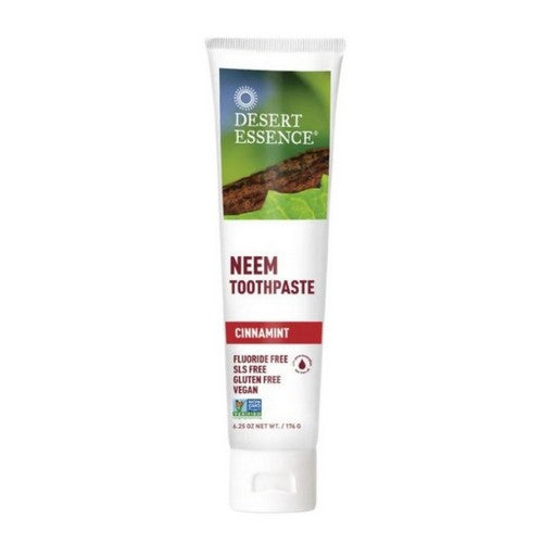 Neem Toothpaste Cinnamint 6.25 Oz by Desert Essence