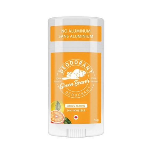 Natural Deodorant Stick Citrus Citrus 1.76 oz by Green Beaver