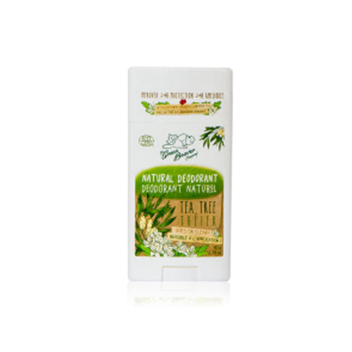 Deodorant Stick Tea Tree 1.76 oz by Green Beaver