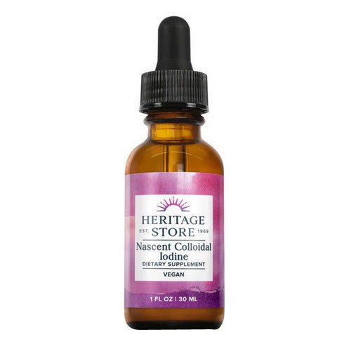 Nascent Colloidal Iodine 1 fl oz by Heritage Store