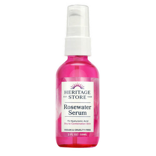 Rosewater Serum Rose Petals 2 oz by Heritage Store