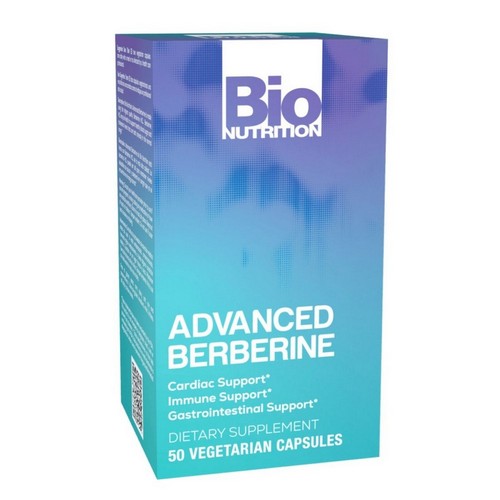 Advanced Berberine 50 Caps by Bio Nutrition Inc