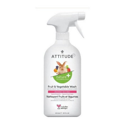 Fruit & Vegetable Wash 27.1 oz by Attitude