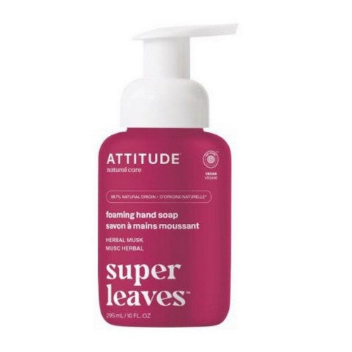 Foaming Hand Soap Coriander & Olive 10 Oz by Attitude