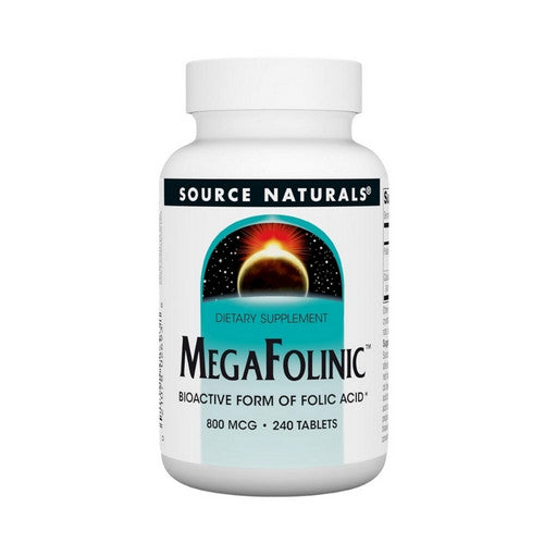 MegaFolinic 240 Tabs by Source Naturals