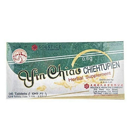 Yin Chiao Herbal Supplement 96 Tabs by Solstice Medicine
